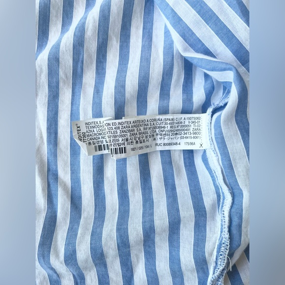 Inditex Striped Blouse for Women’s - Picture 10 of 10